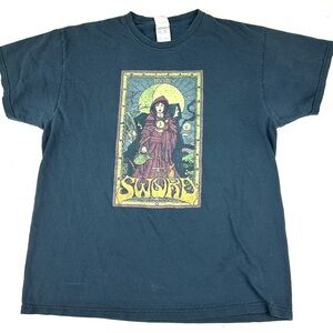 Vintage The Sword American Heavy Metal Band Y2K Era T Shirt XL Fruit Of The Loom